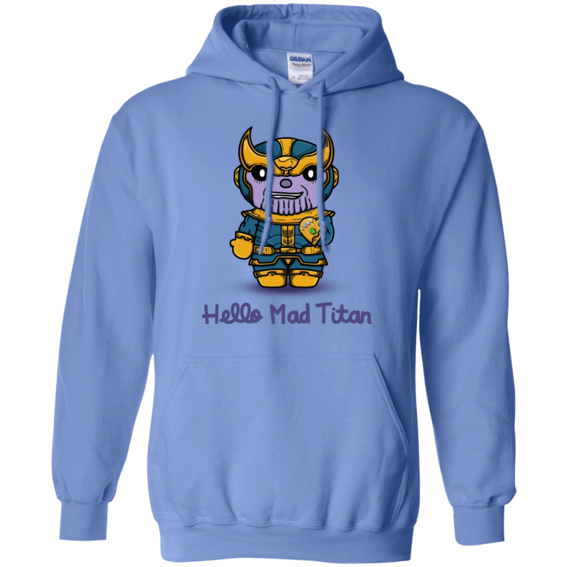 Sweatshirts Carolina Blue / S Hello Mad Titan Pullover Hoodie