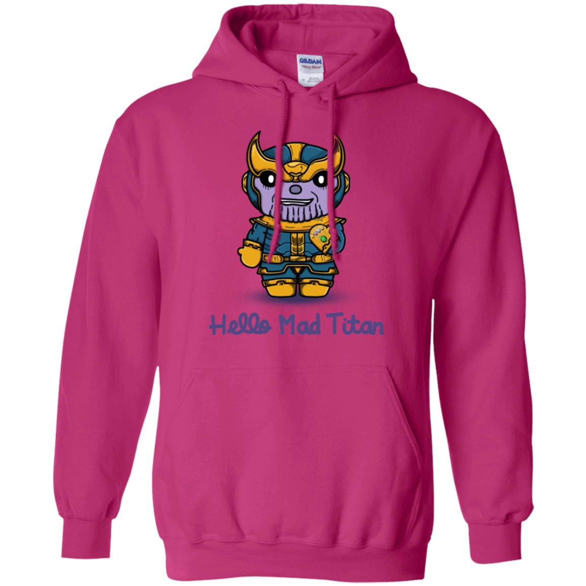 Sweatshirts Heliconia / S Hello Mad Titan Pullover Hoodie