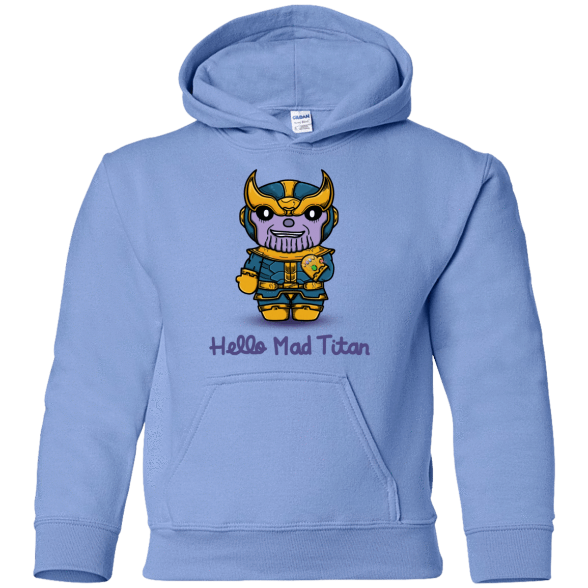 Sweatshirts Carolina Blue / YS Hello Mad Titan Youth Hoodie