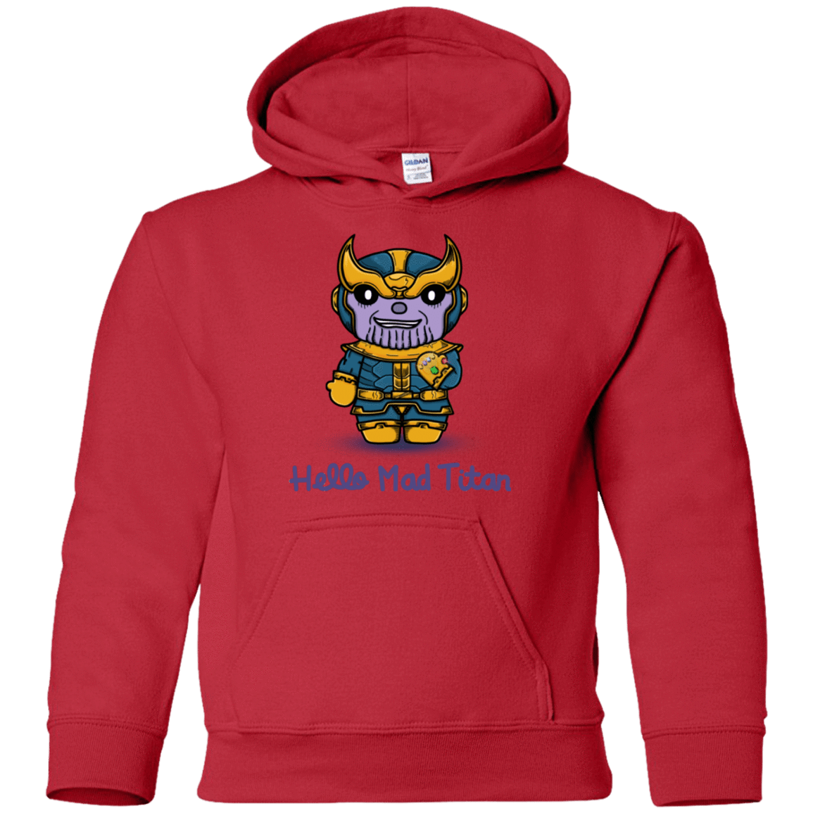 Sweatshirts Red / YS Hello Mad Titan Youth Hoodie