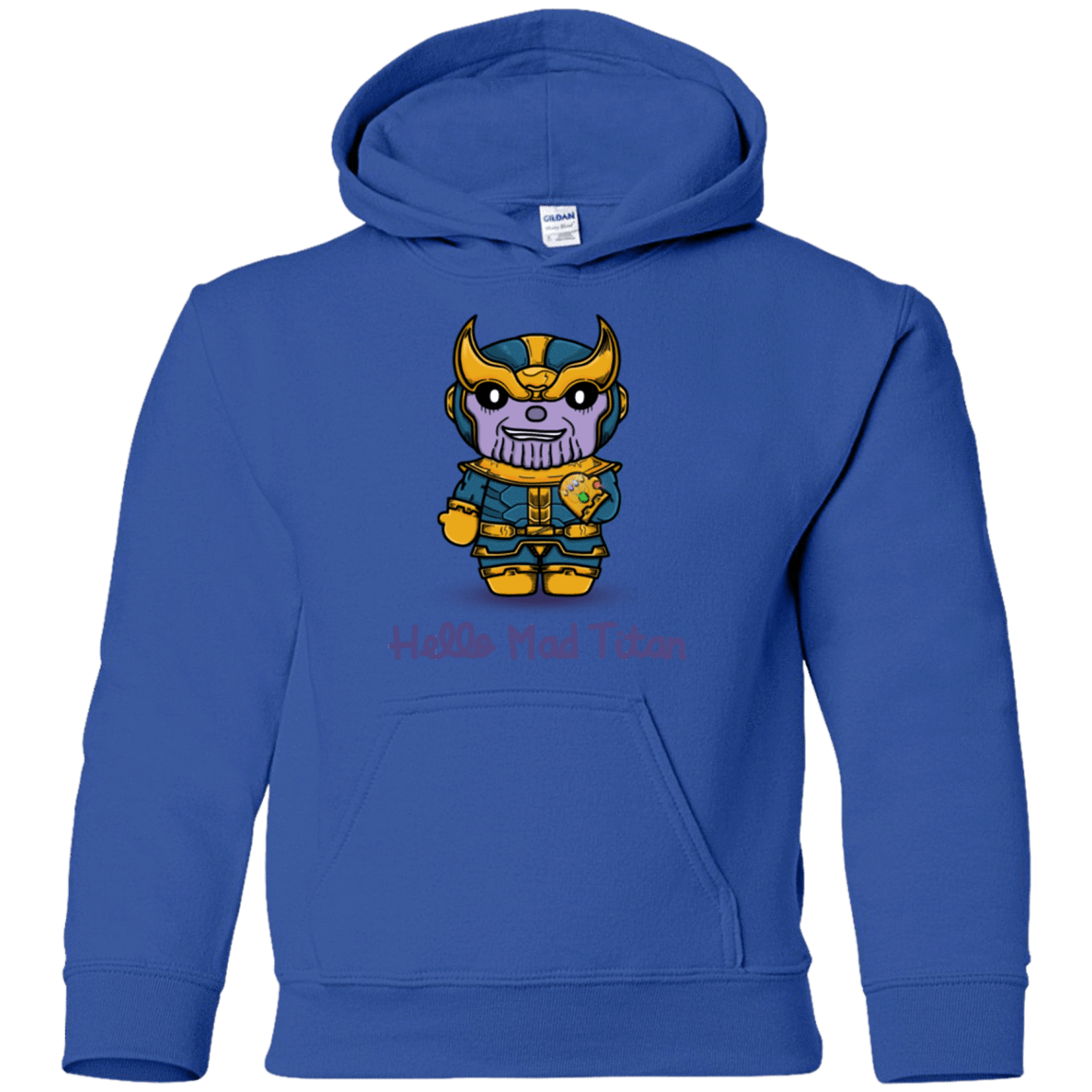 Sweatshirts Royal / YS Hello Mad Titan Youth Hoodie