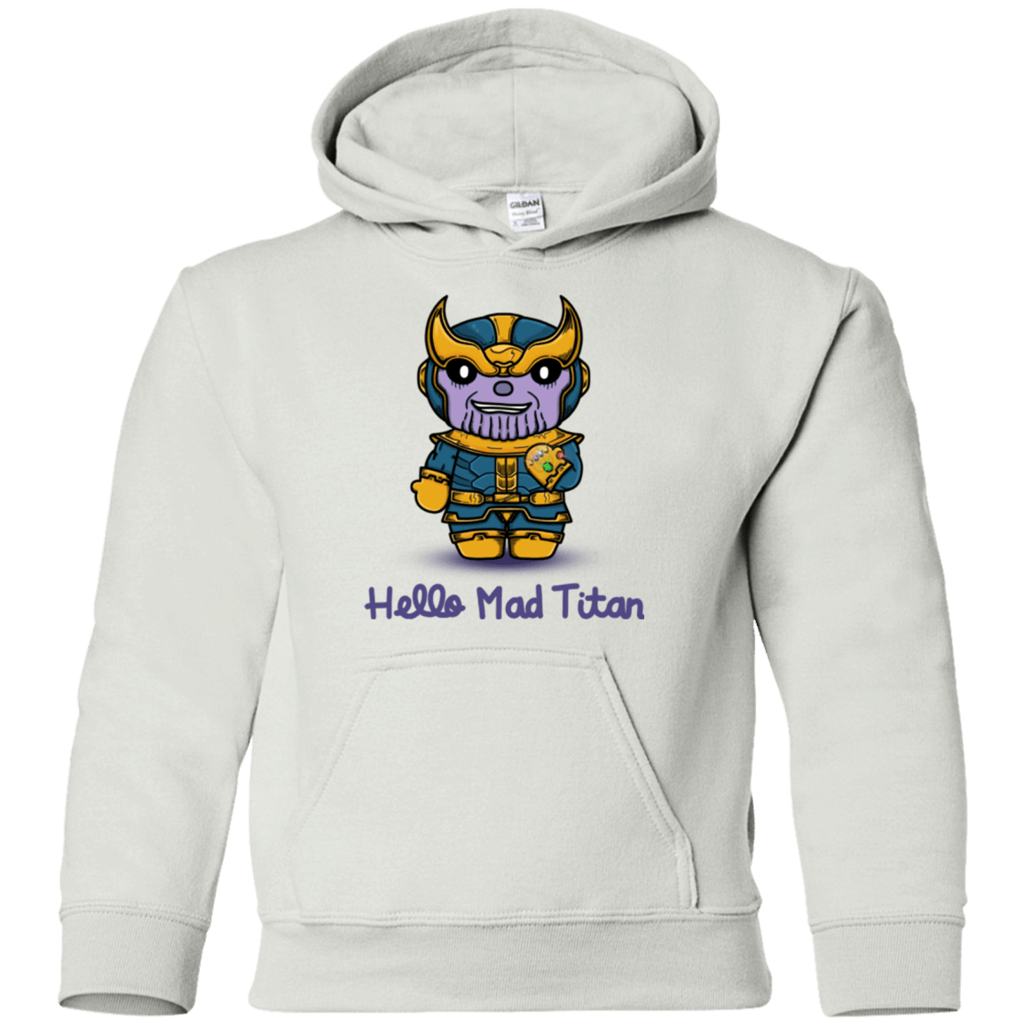 Sweatshirts White / YS Hello Mad Titan Youth Hoodie