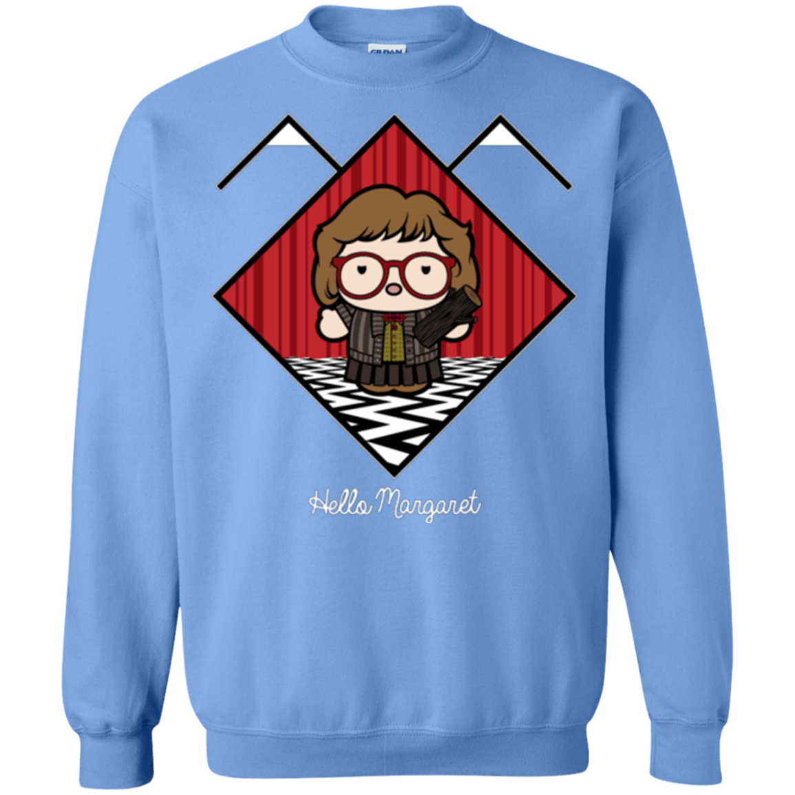 Sweatshirts Carolina Blue / Small Hello Margaret Crewneck Sweatshirt
