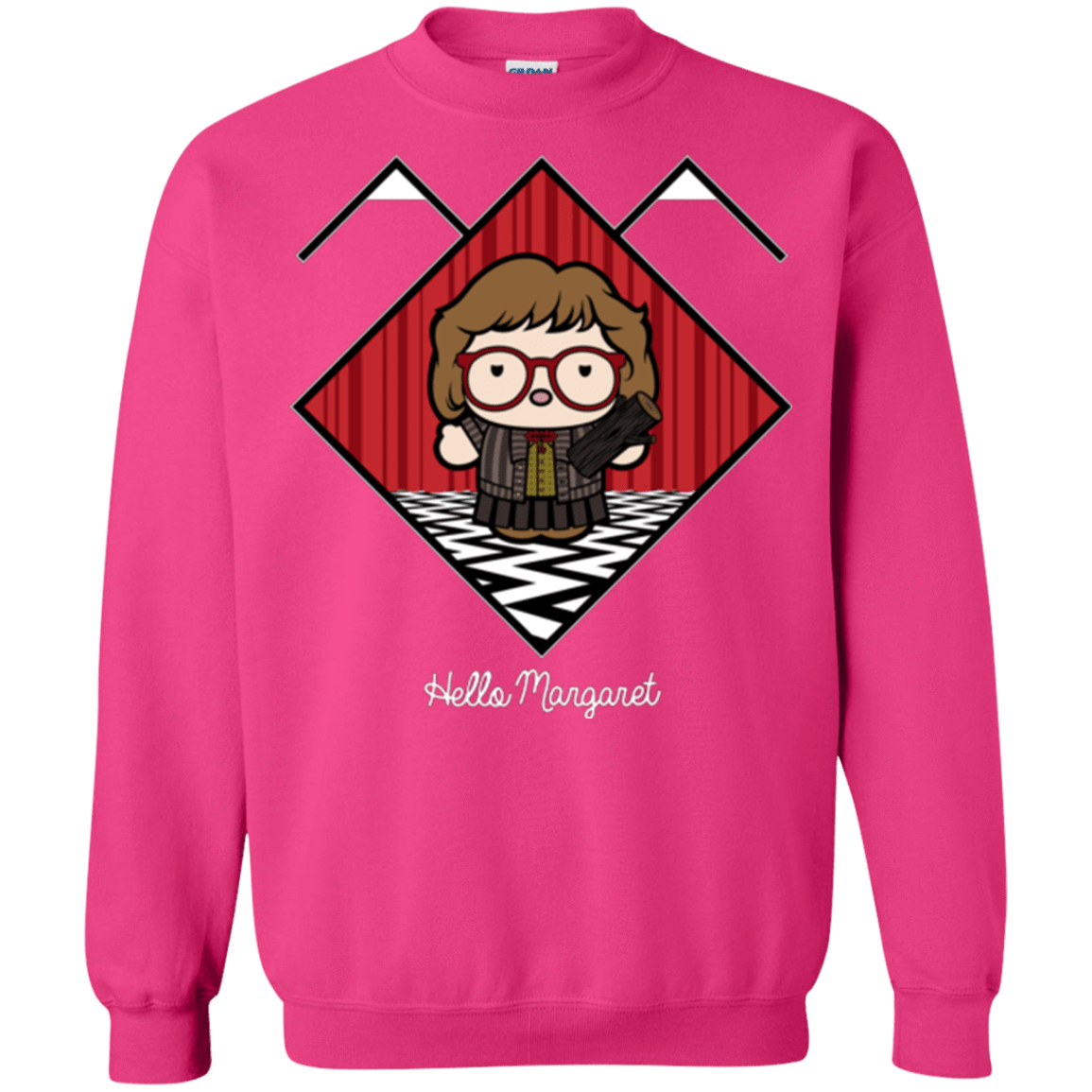 Sweatshirts Heliconia / Small Hello Margaret Crewneck Sweatshirt
