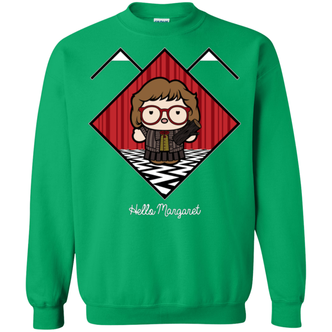 Sweatshirts Irish Green / Small Hello Margaret Crewneck Sweatshirt