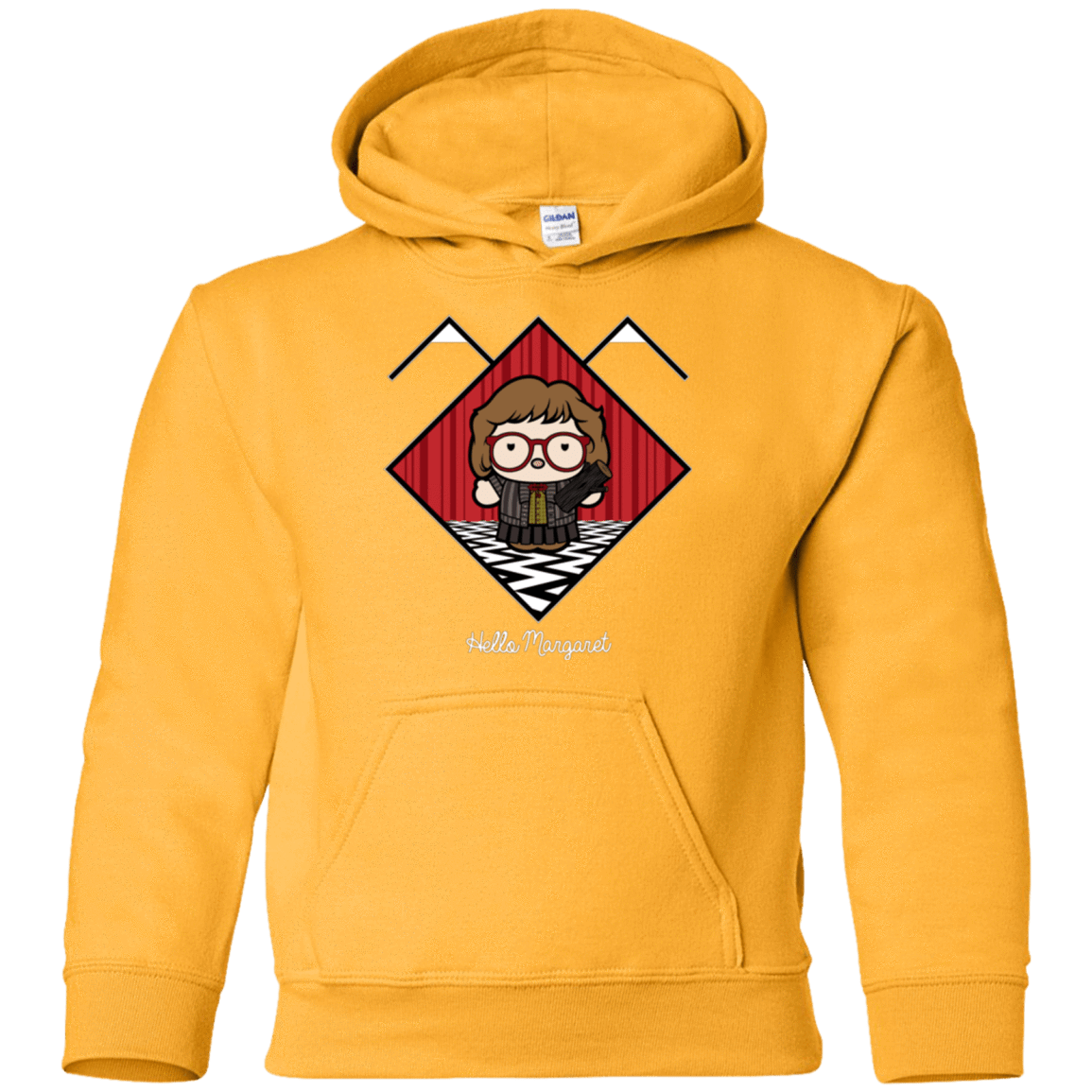 Sweatshirts Gold / YS Hello Margaret Youth Hoodie