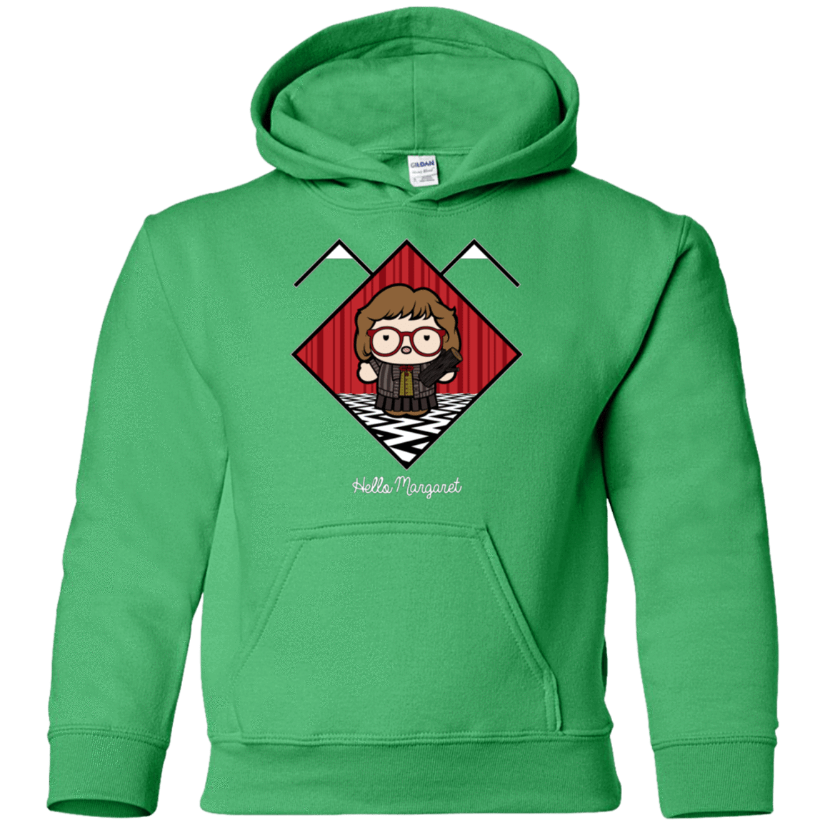 Sweatshirts Irish Green / YS Hello Margaret Youth Hoodie