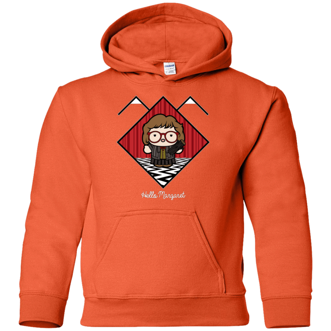 Sweatshirts Orange / YS Hello Margaret Youth Hoodie