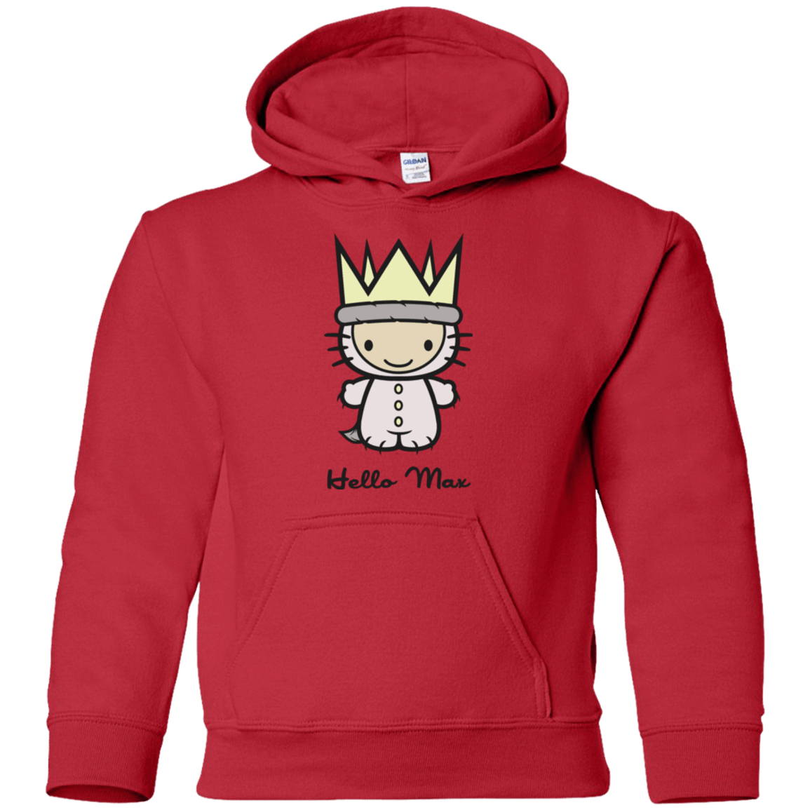 Sweatshirts Red / YS Hello Max Youth Hoodie