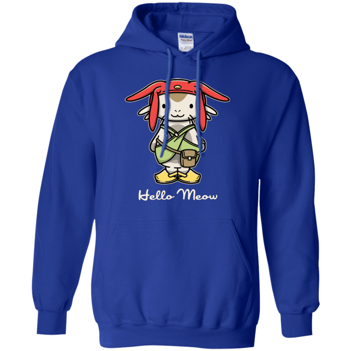 Sweatshirts Royal / Small HELLO MEOW Pullover Hoodie