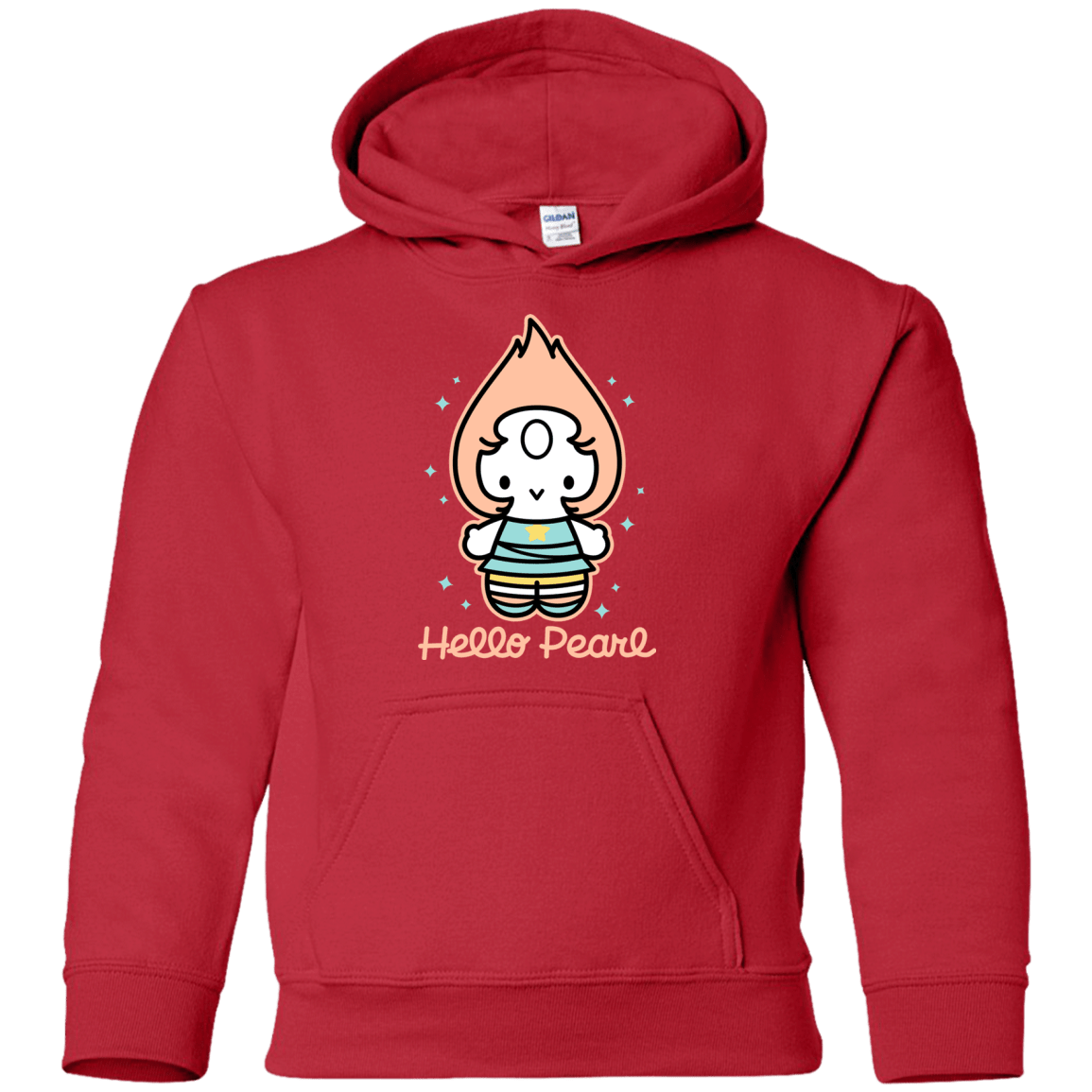 Sweatshirts Red / YS Hello Pearl Youth Hoodie