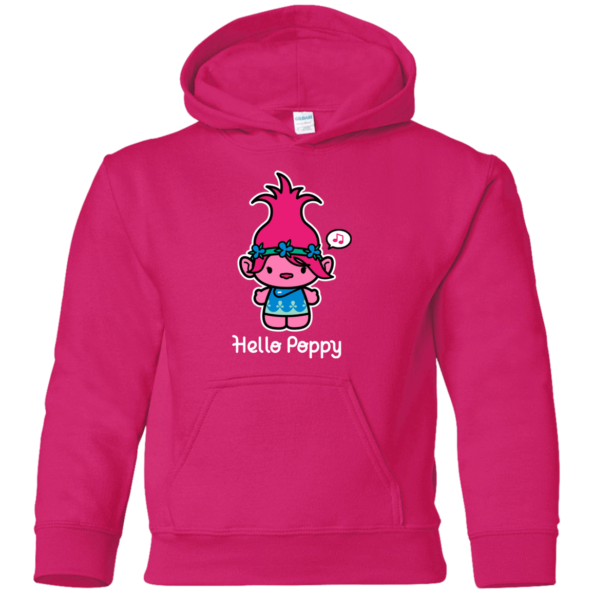 Sweatshirts Heliconia / YS Hello Poppy Youth Hoodie