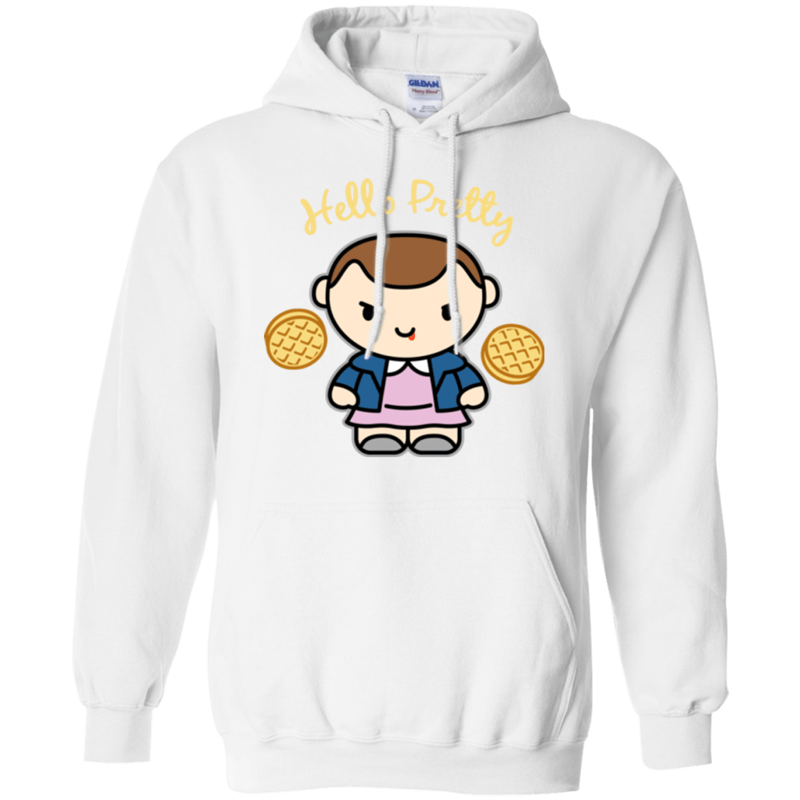 Sweatshirts White / Small Hello Pretty Pullover Hoodie