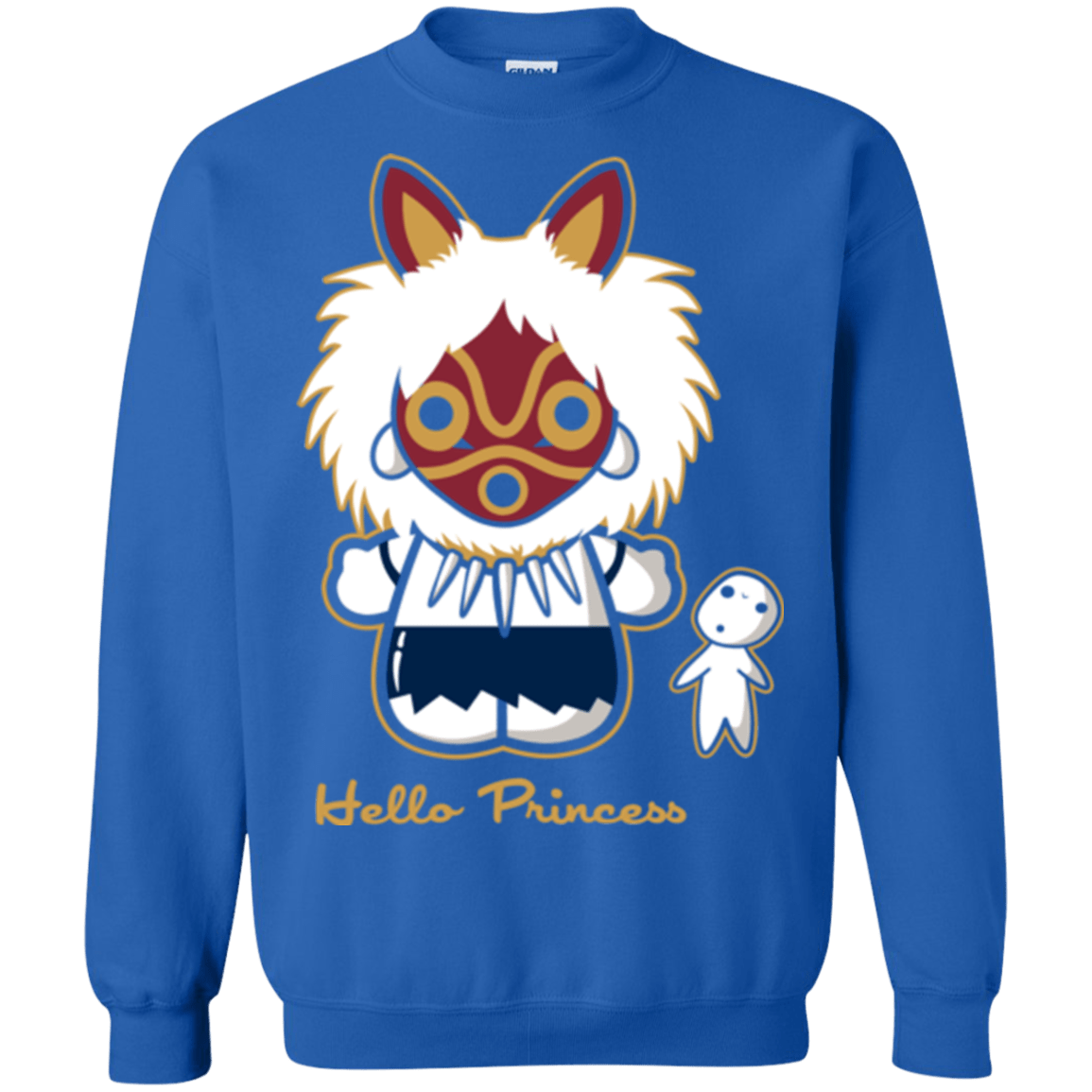 Sweatshirts Royal / Small Hello Princess Crewneck Sweatshirt