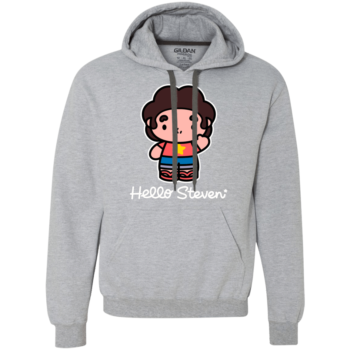 Sweatshirts Sport Grey / S Hello Steven Premium Fleece Hoodie