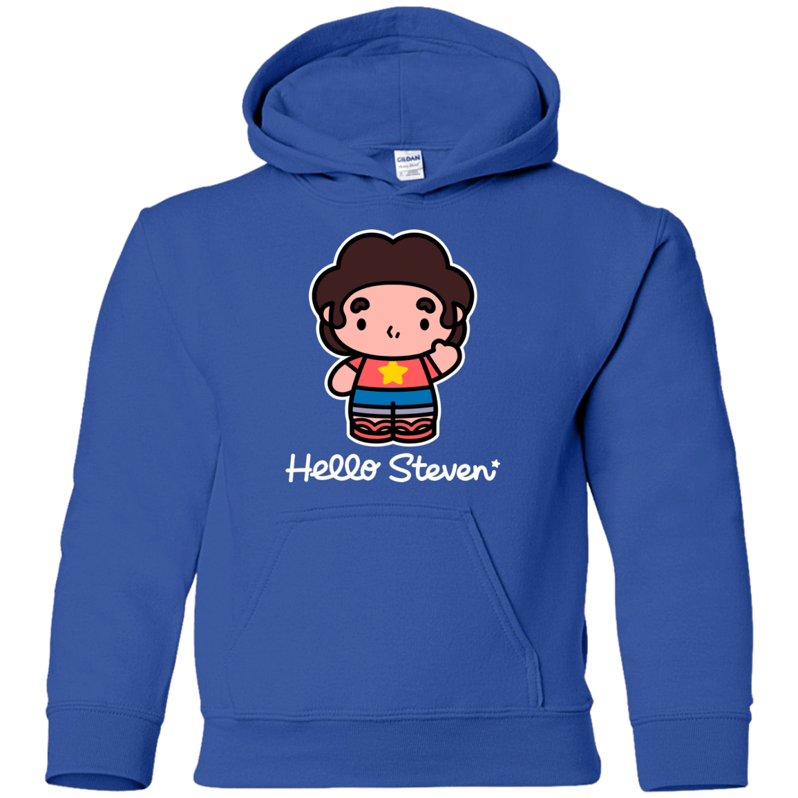 Sweatshirts Royal / YS Hello Steven Youth Hoodie