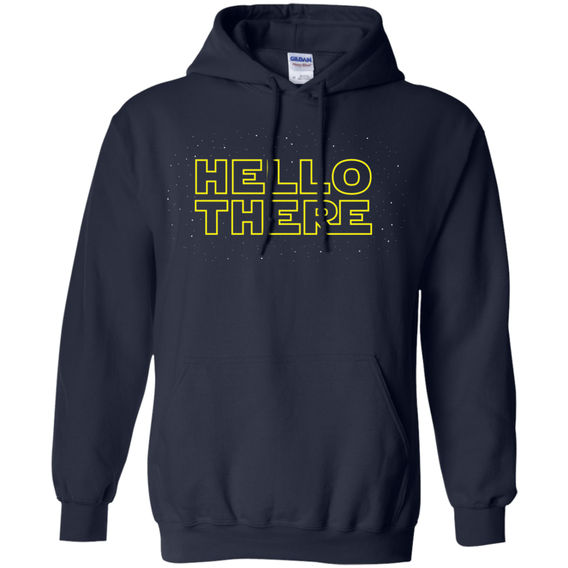 Sweatshirts Navy / S Hello There Pullover Hoodie