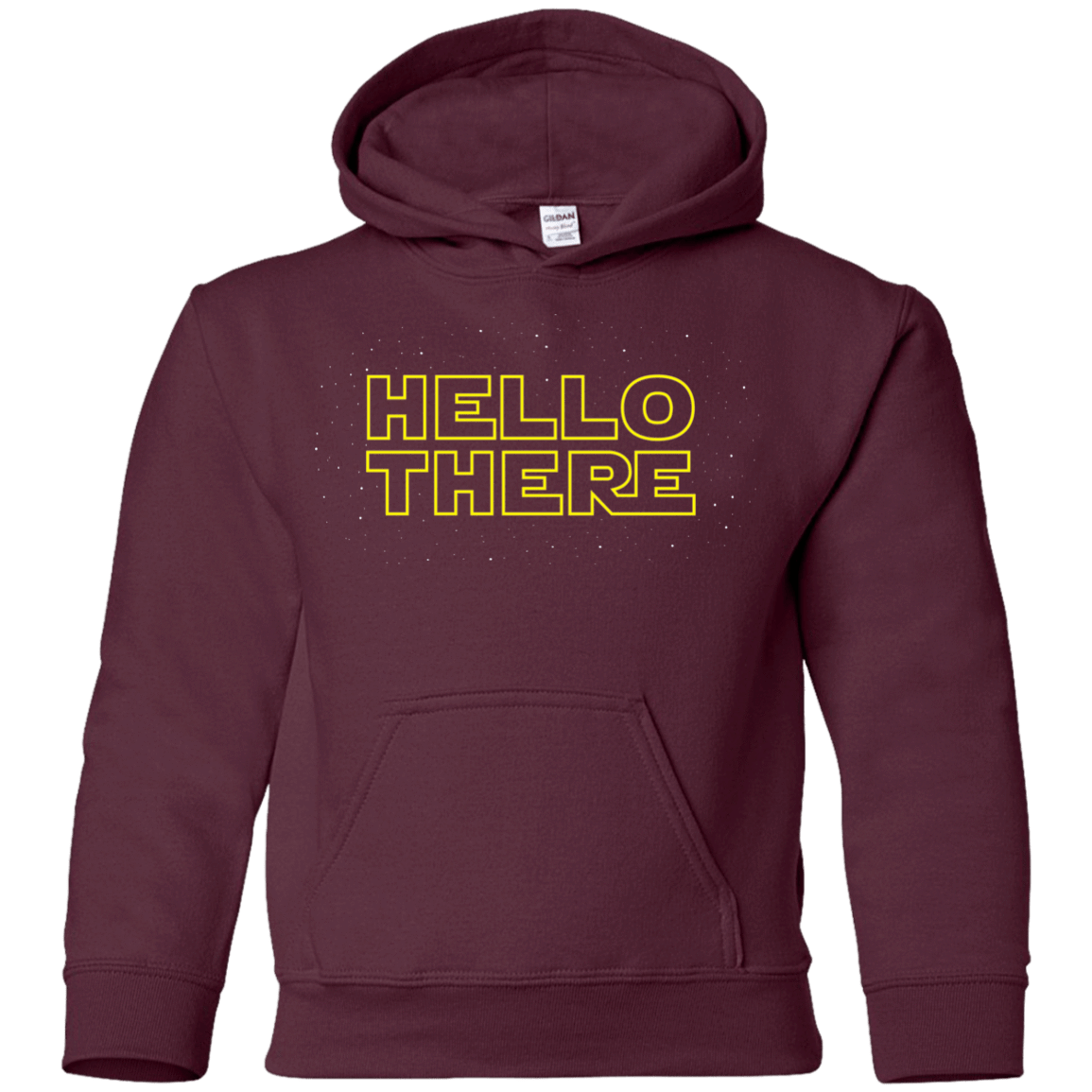 Sweatshirts Maroon / YS Hello There Youth Hoodie
