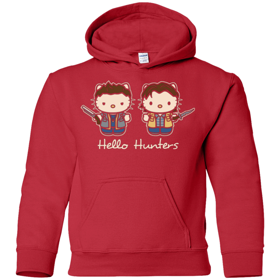 Sweatshirts Red / YS hellohunters Youth Hoodie