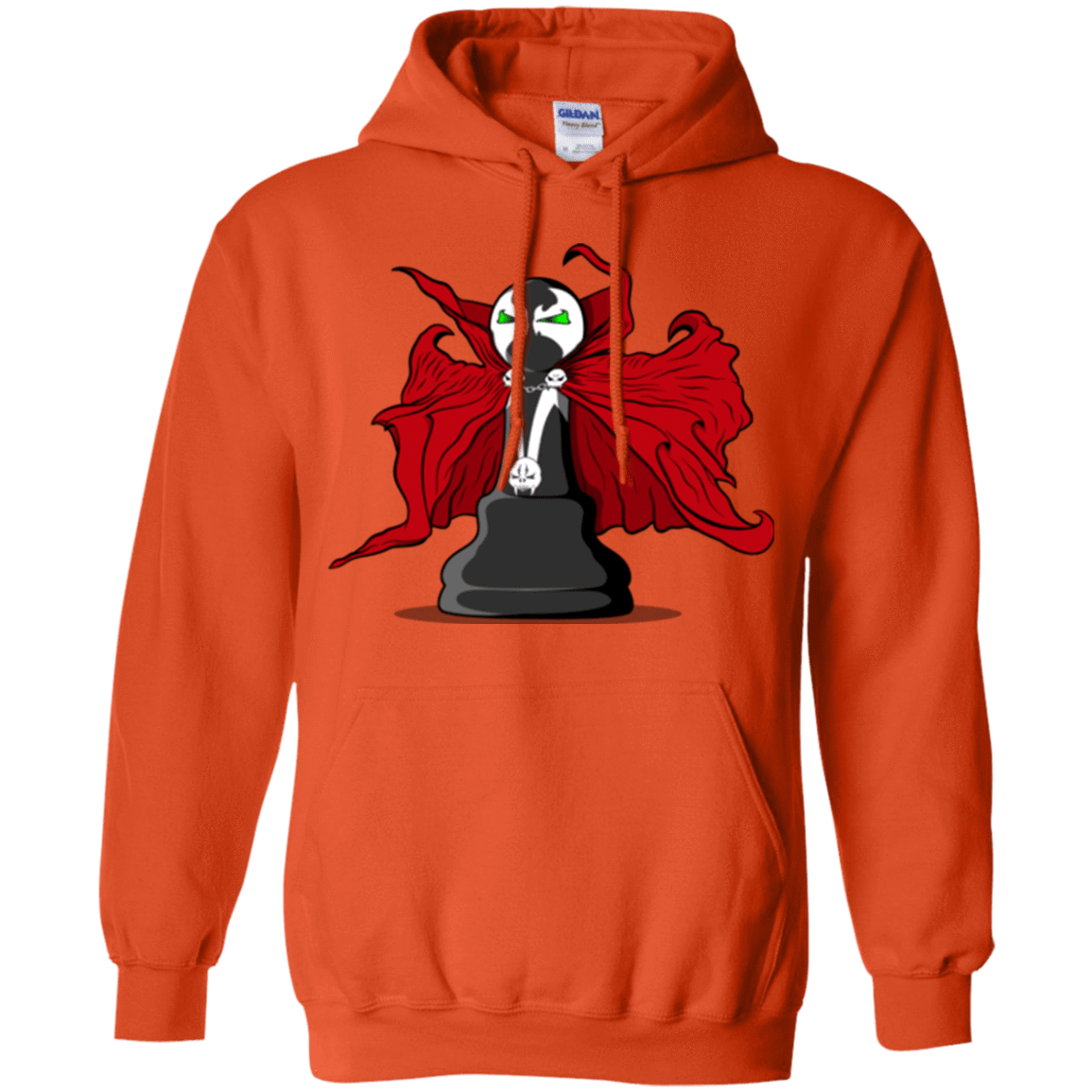Sweatshirts Orange / Small Hells Pawn Pullover Hoodie