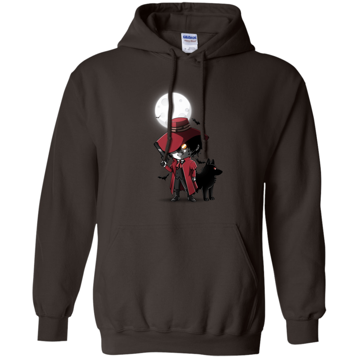 Sweatshirts Dark Chocolate / Small Hellsing Ultimate Pullover Hoodie