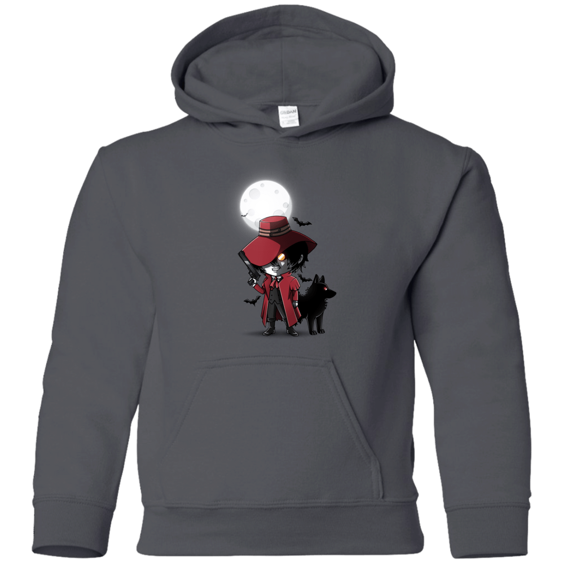 Sweatshirts Charcoal / YS Hellsing Ultimate Youth Hoodie