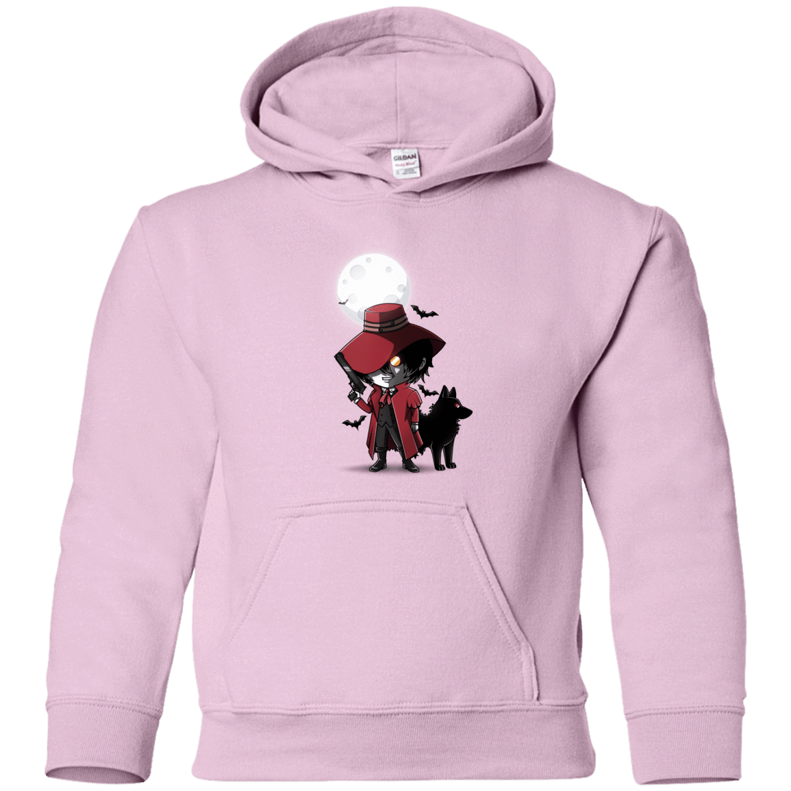 Sweatshirts Light Pink / YS Hellsing Ultimate Youth Hoodie
