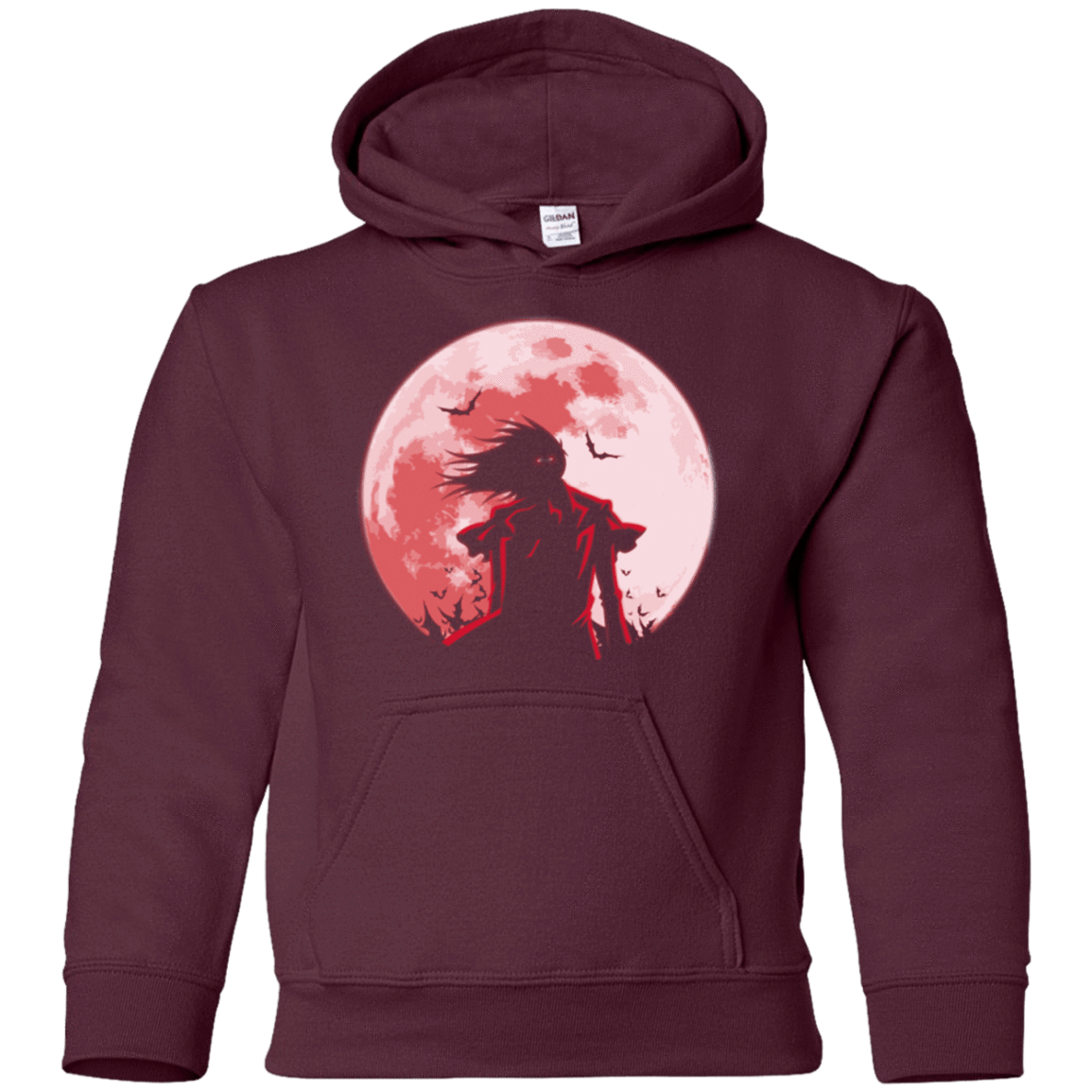 Sweatshirts Maroon / YS Hellsing Ultimate Youth Hoodie