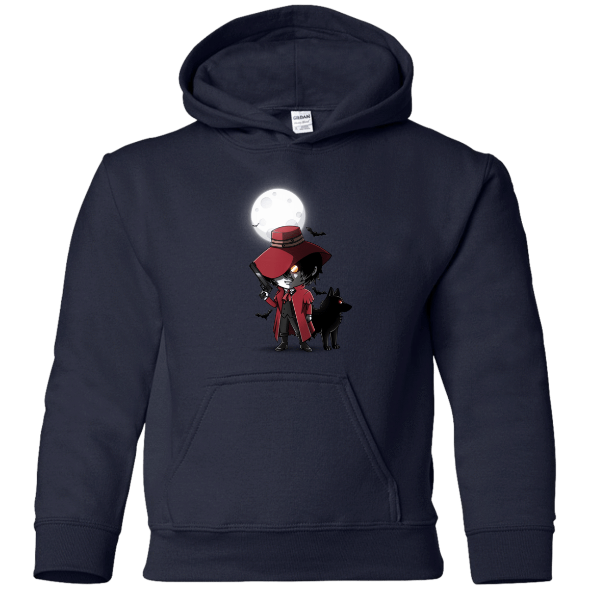 Sweatshirts Navy / YS Hellsing Ultimate Youth Hoodie