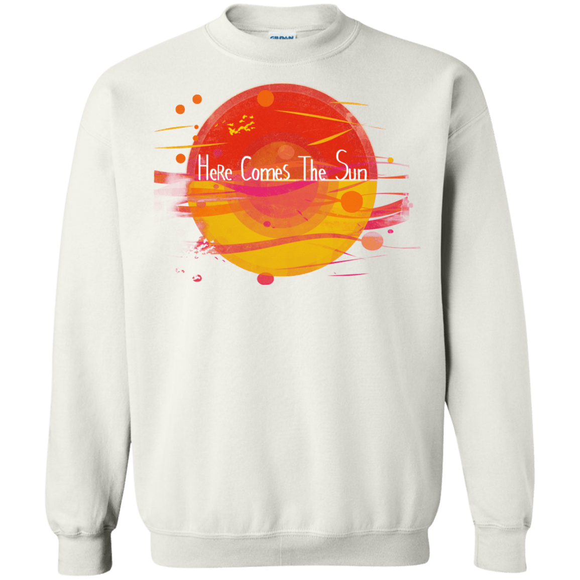 Sweatshirts White / S Here Comes The Sun (1) Crewneck Sweatshirt