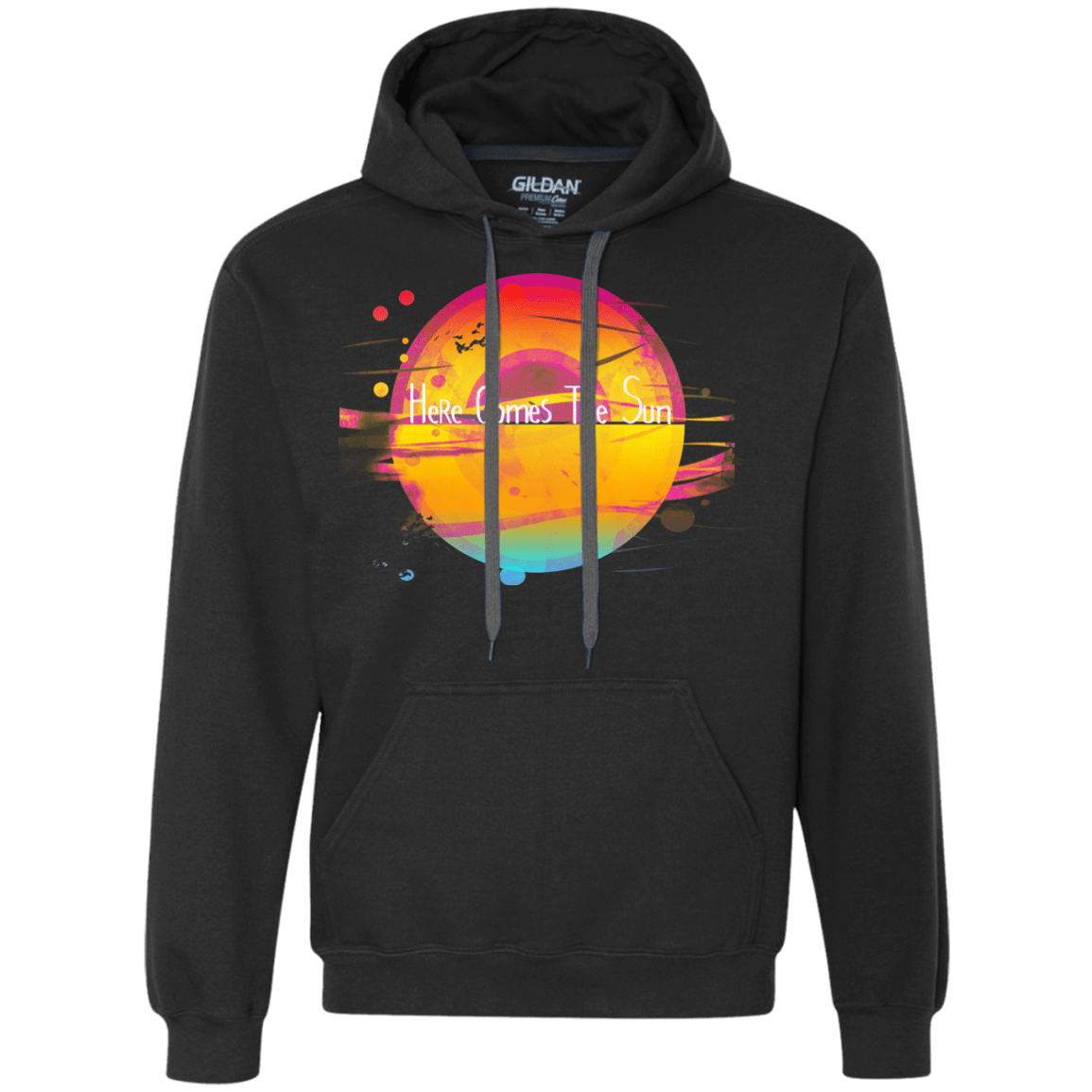 Sweatshirts Black / S Here Comes The Sun (2) Premium Fleece Hoodie