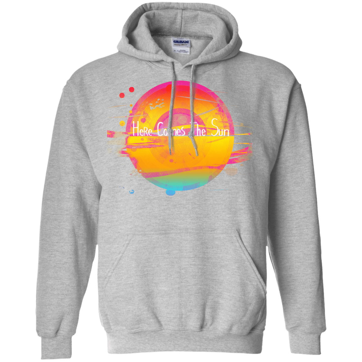Sweatshirts Sport Grey / S Here Comes The Sun (2) Pullover Hoodie