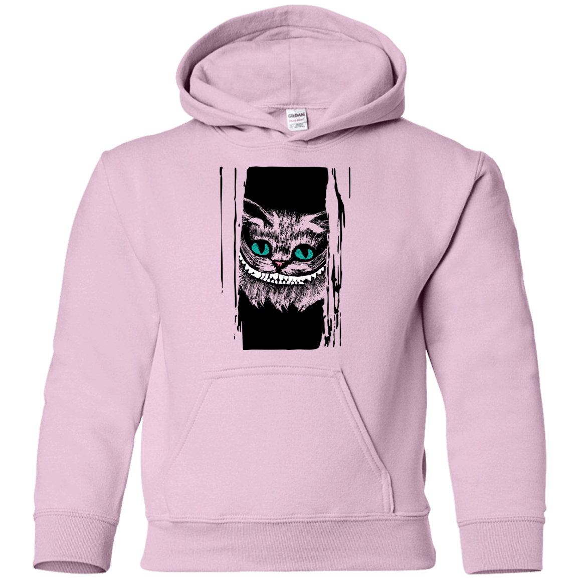 Sweatshirts Light Pink / YS Here's Cheshire Youth Hoodie