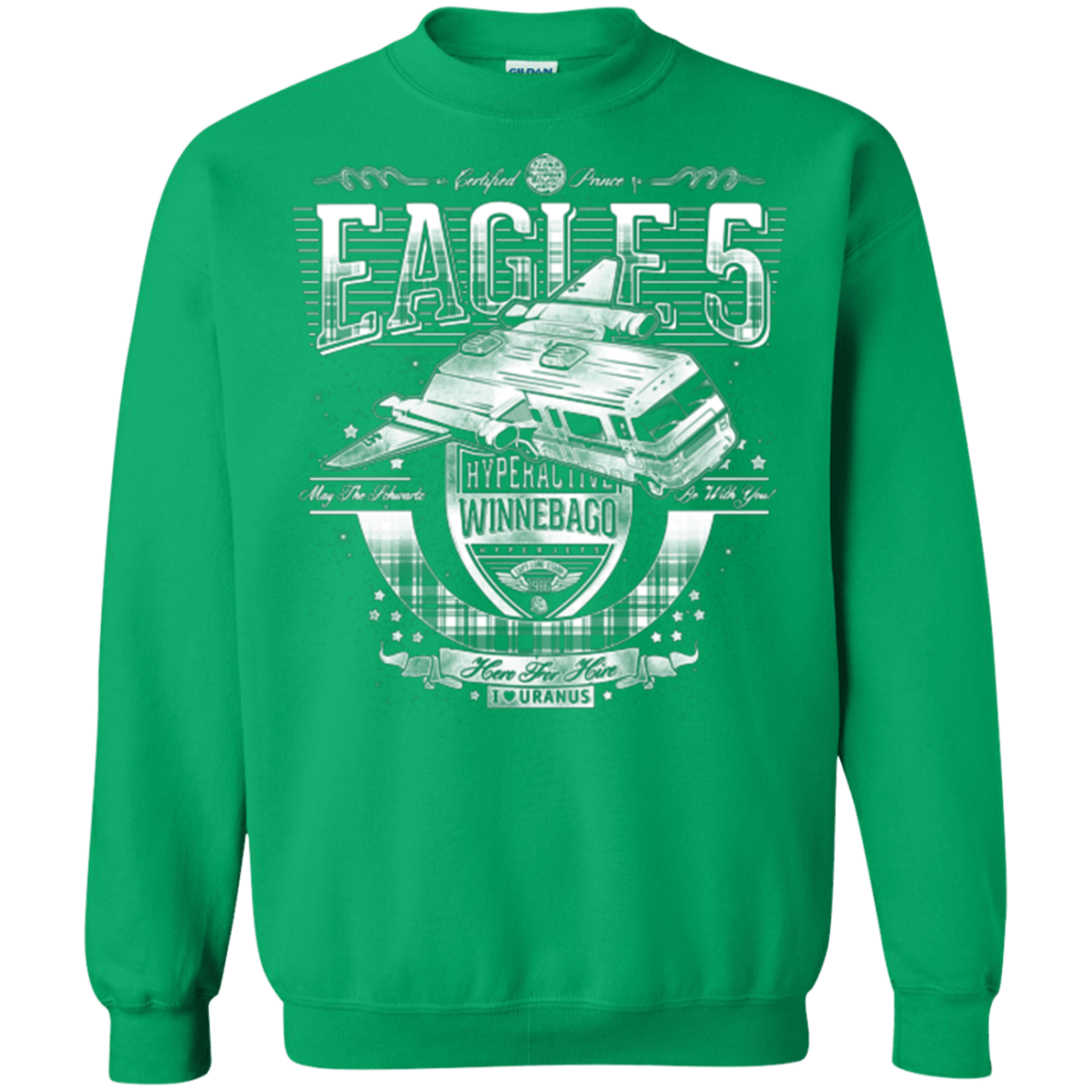 Sweatshirts Irish Green / Small Hero 4 Hire Crewneck Sweatshirt