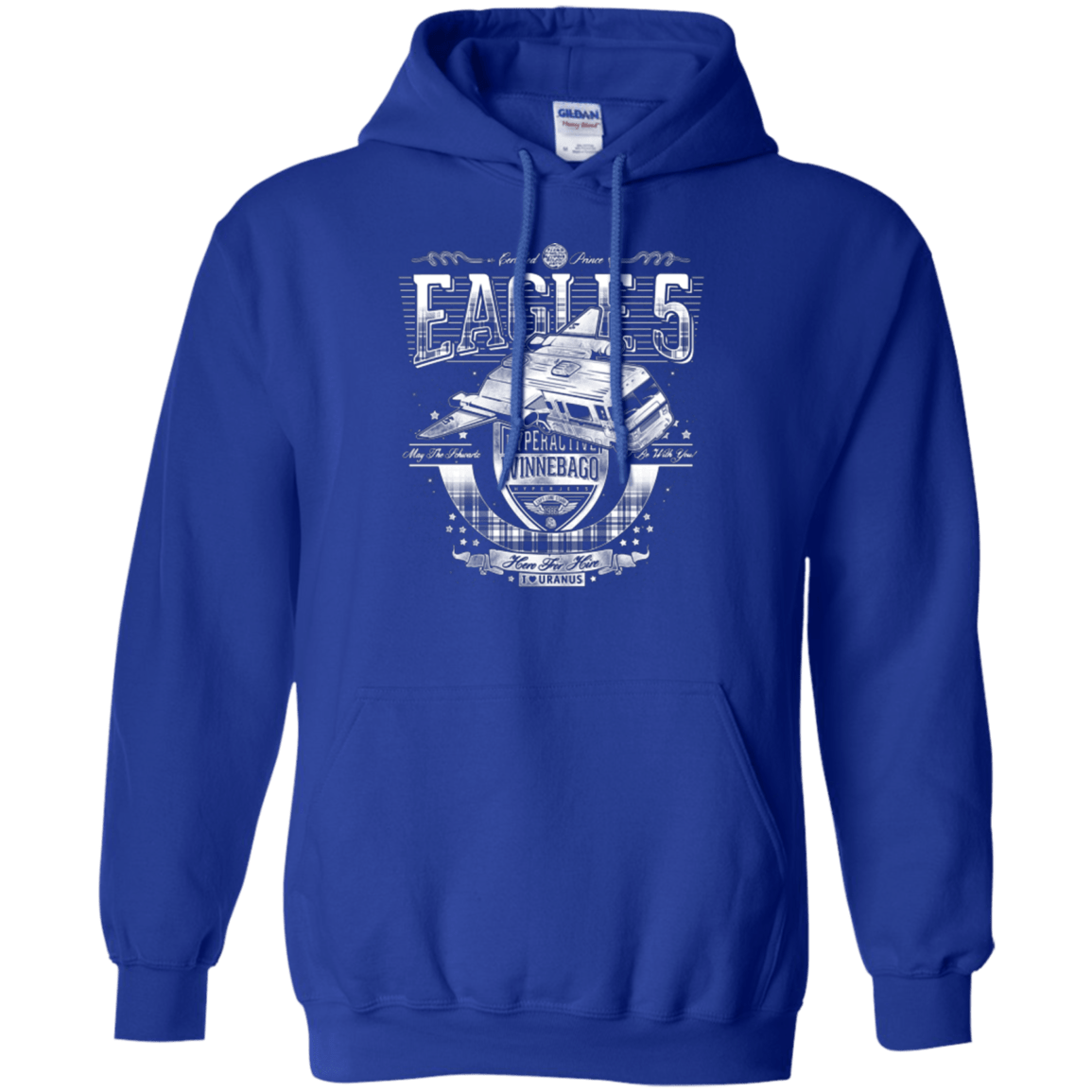 Sweatshirts Royal / Small Hero 4 Hire Pullover Hoodie
