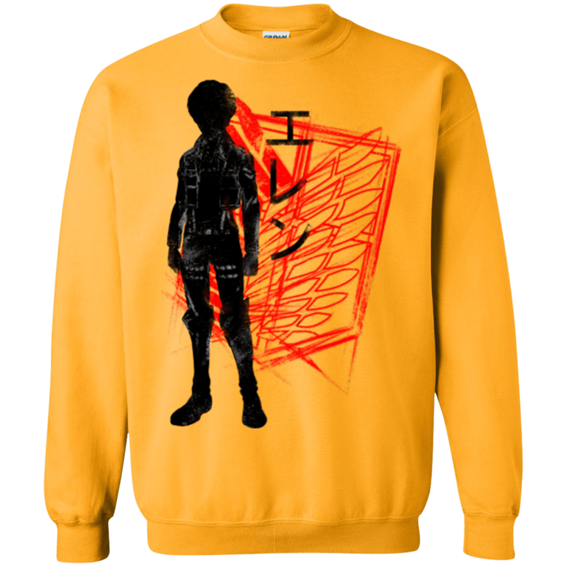 Sweatshirts Gold / Small Hero Crewneck Sweatshirt