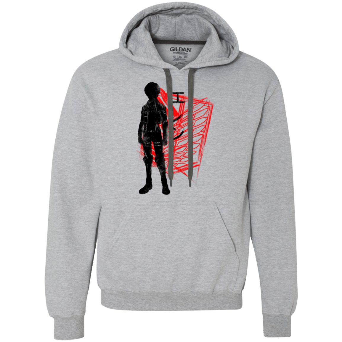 Sweatshirts Sport Grey / Small Hero Premium Fleece Hoodie