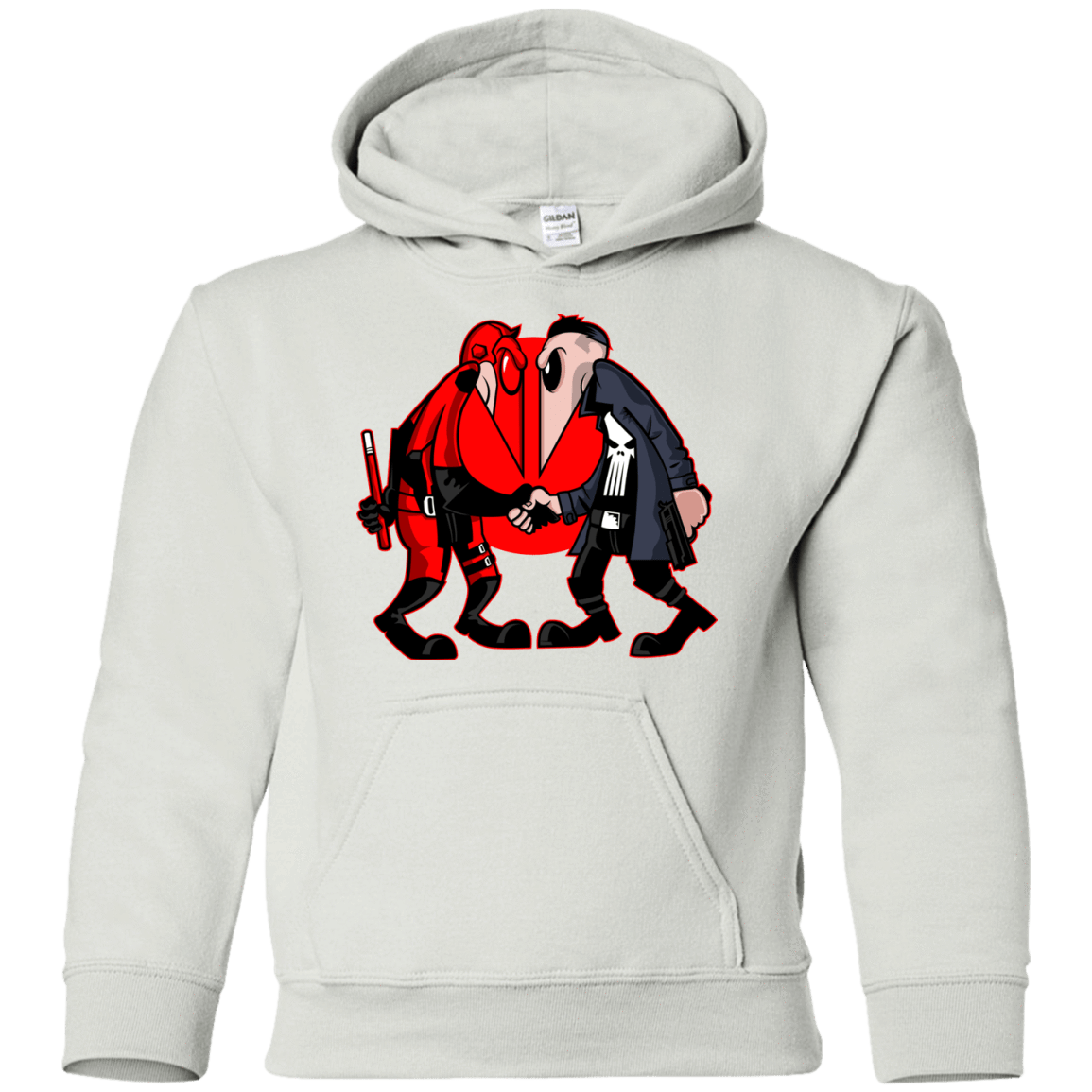 Sweatshirts White / YS Hero vs Antihero Youth Hoodie