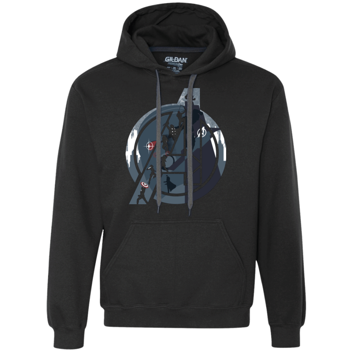 Sweatshirts Black / Small Heroes Assemble Premium Fleece Hoodie