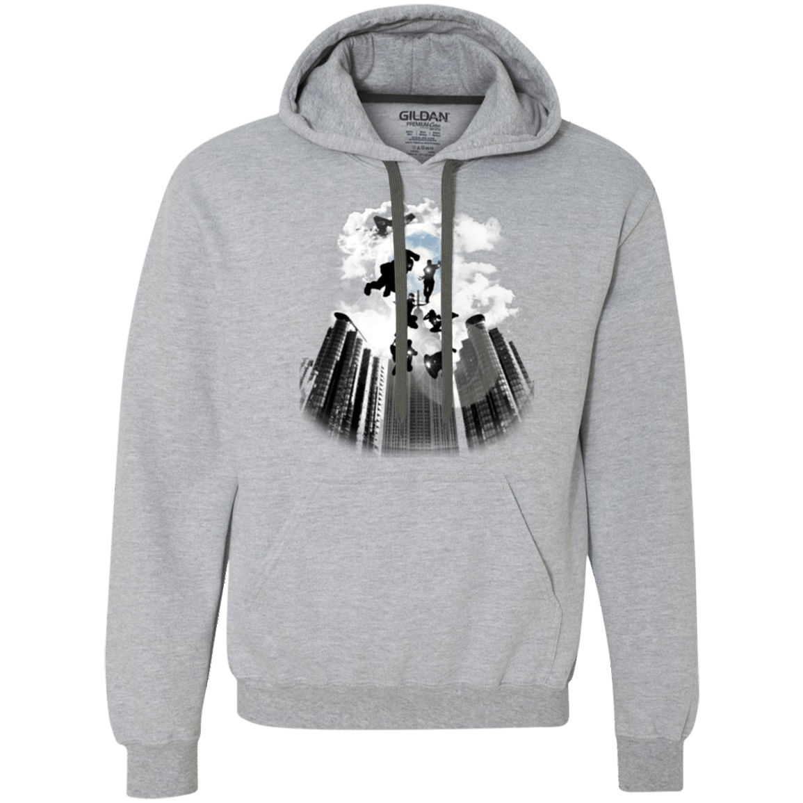 Sweatshirts Sport Grey / Small Heroes Assemble!! Premium Fleece Hoodie
