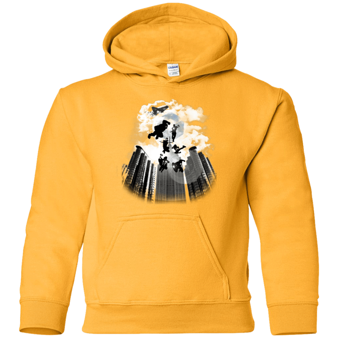 Sweatshirts Gold / YS Heroes Assemble!! Youth Hoodie