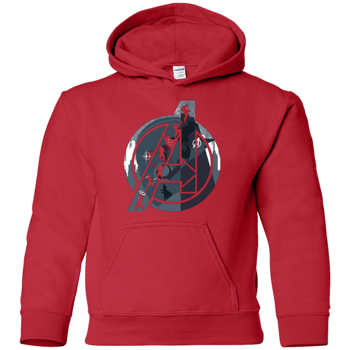 Sweatshirts Red / YS Heroes Assemble Youth Hoodie