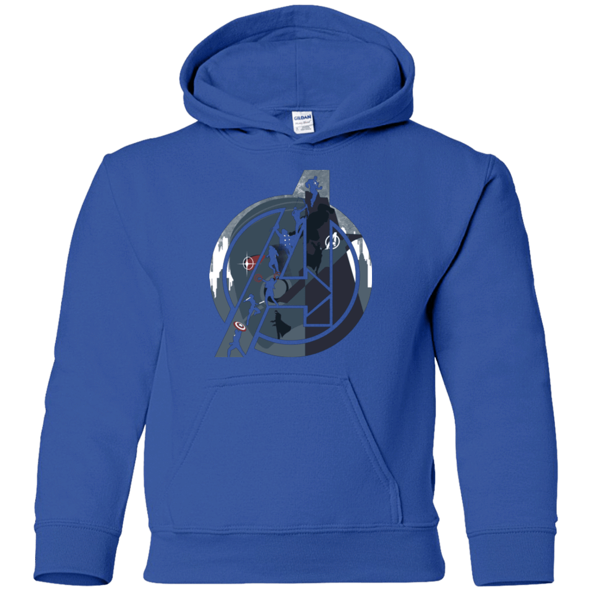 Sweatshirts Royal / YS Heroes Assemble Youth Hoodie