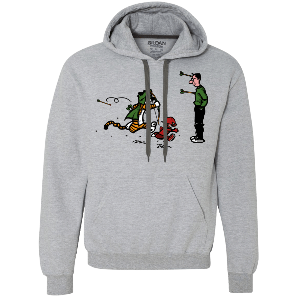 Sweatshirts Sport Grey / S Heroes At Work Premium Fleece Hoodie