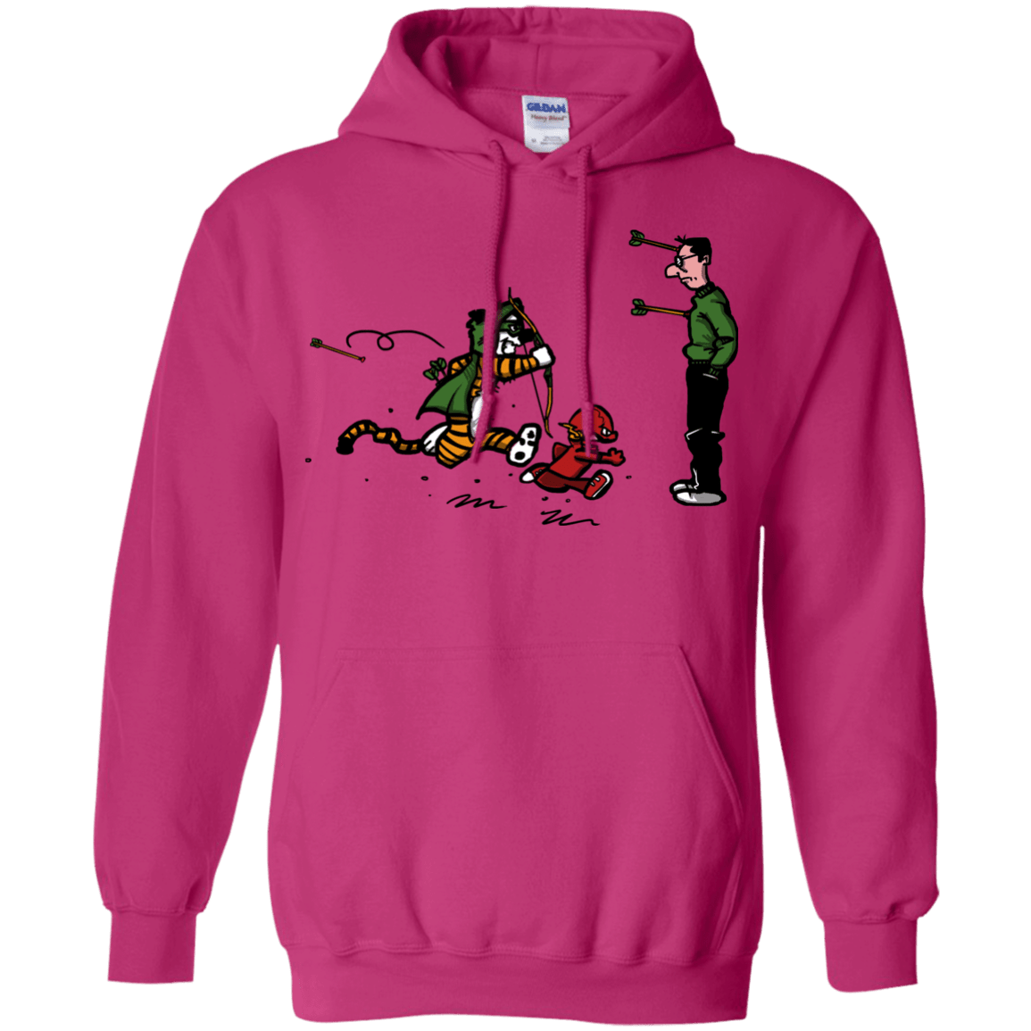 Sweatshirts Heliconia / S Heroes At Work Pullover Hoodie