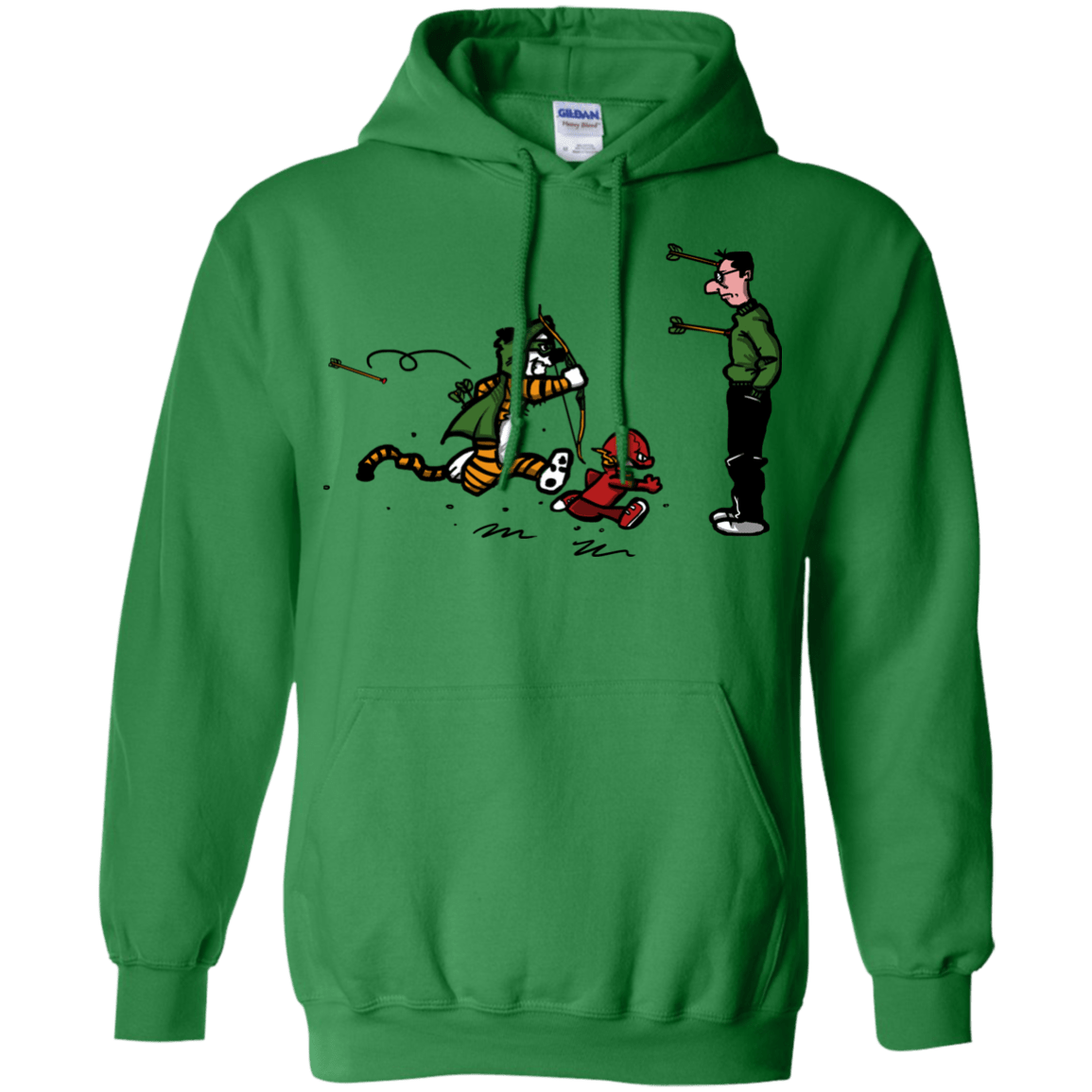 Sweatshirts Irish Green / S Heroes At Work Pullover Hoodie
