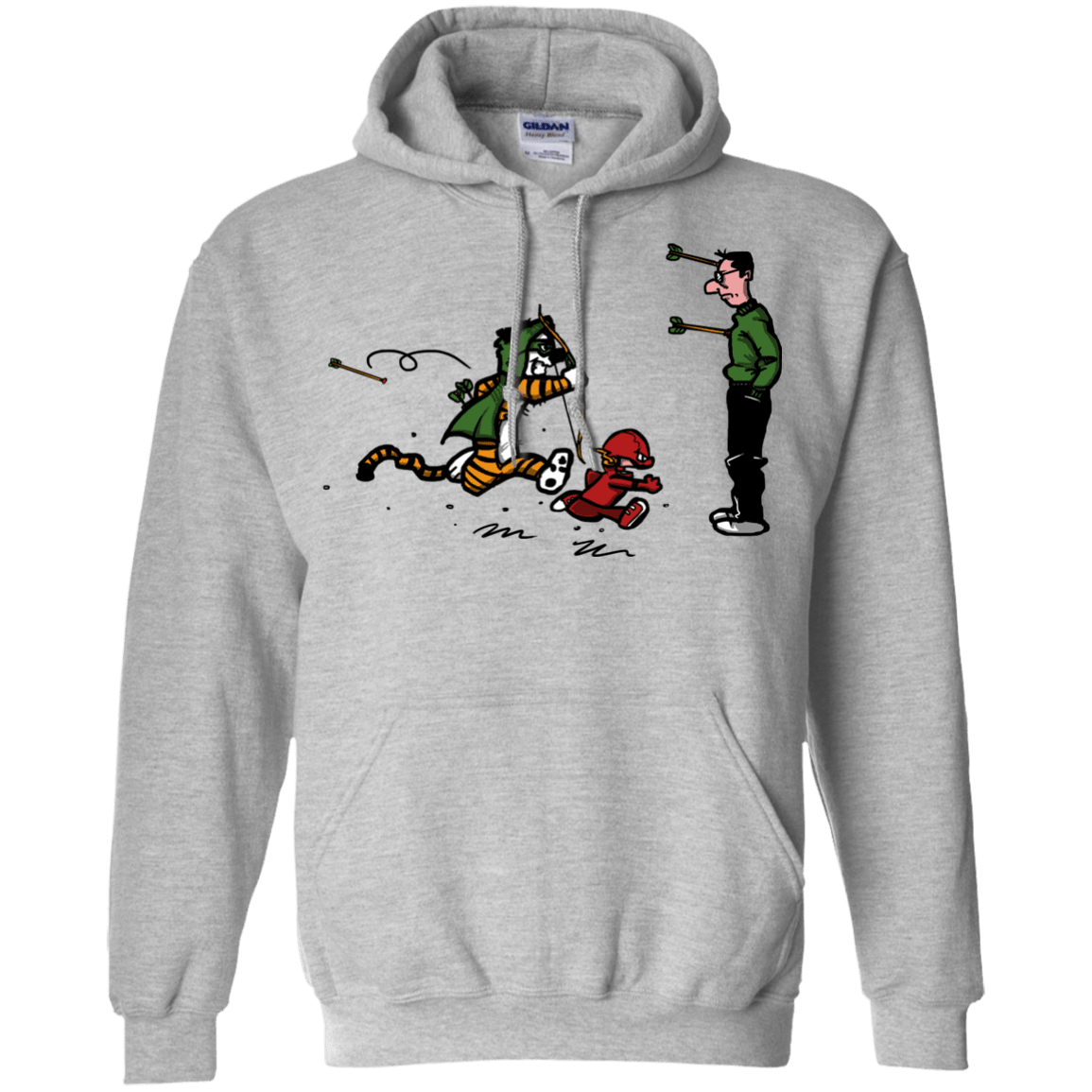 Sweatshirts Sport Grey / S Heroes At Work Pullover Hoodie