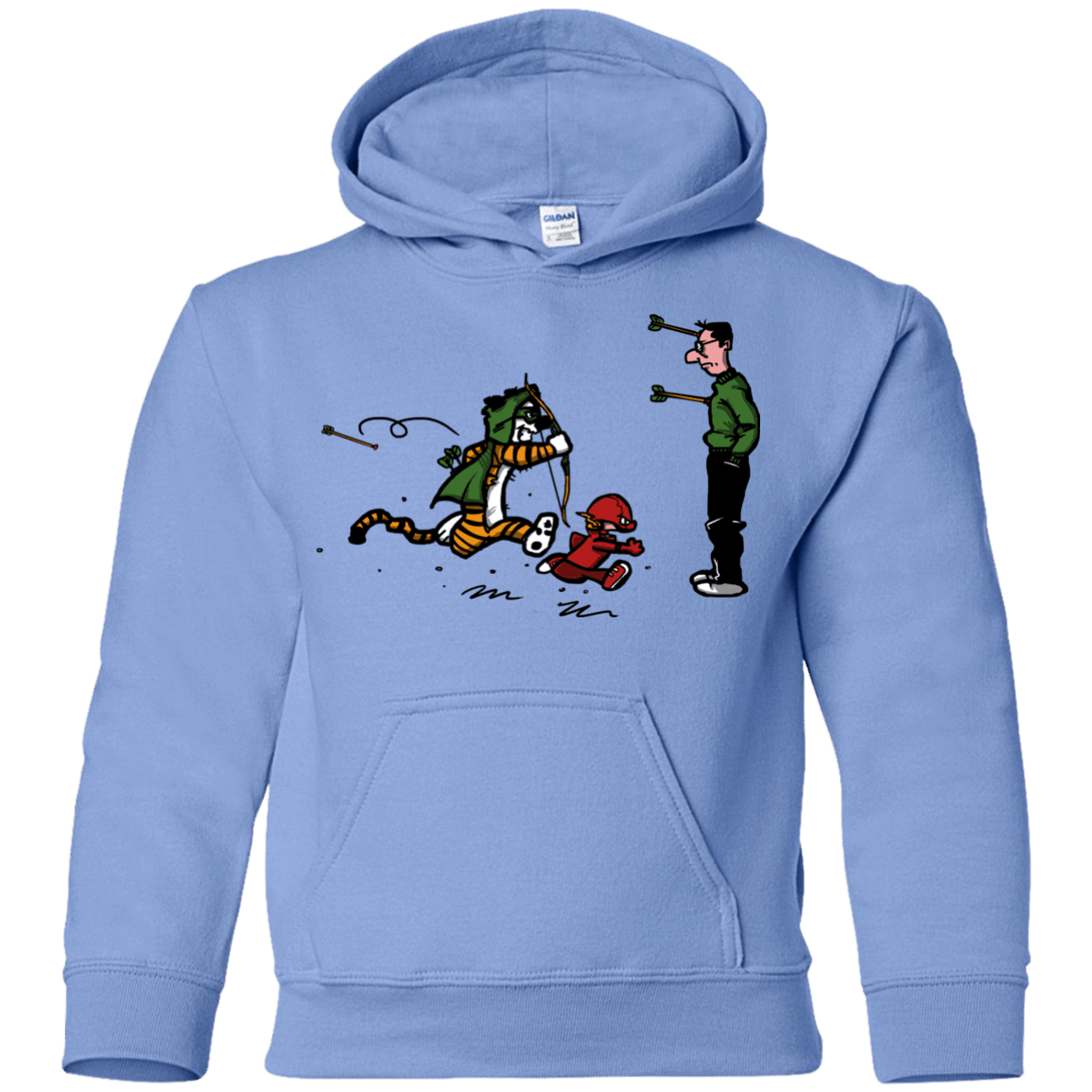Sweatshirts Carolina Blue / YS Heroes At Work Youth Hoodie
