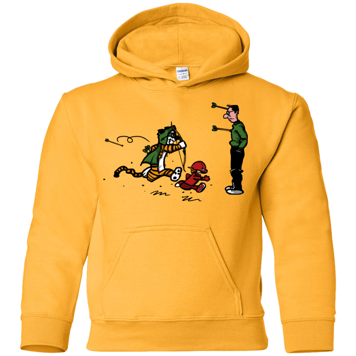 Sweatshirts Gold / YS Heroes At Work Youth Hoodie