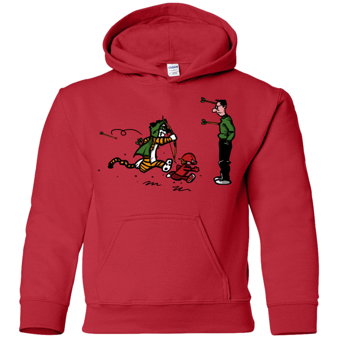 Sweatshirts Red / YS Heroes At Work Youth Hoodie